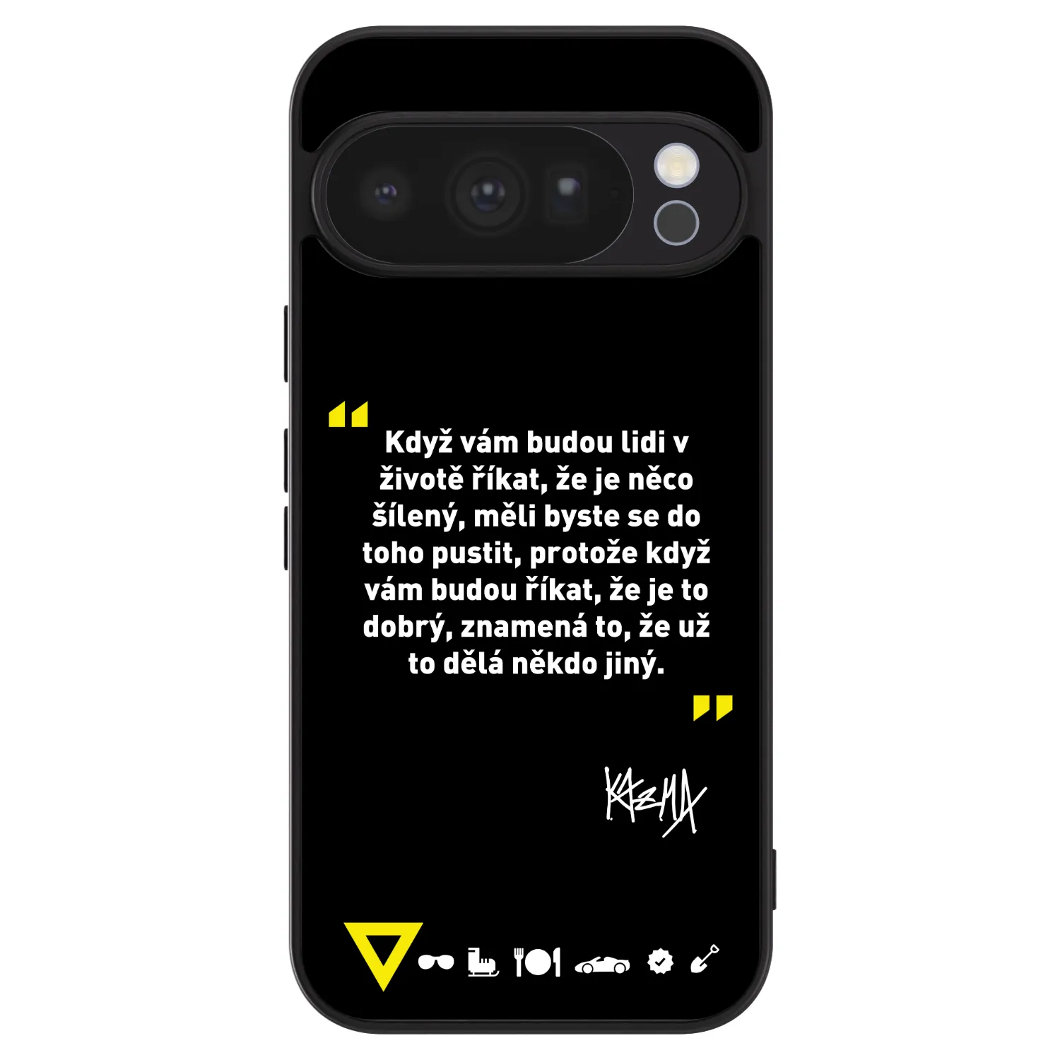 Picasee ULTIMATE CASE pro Google Pixel 10 Pro - Kazma - MĚLI BYSTE SE DO TOHO PUSTIT