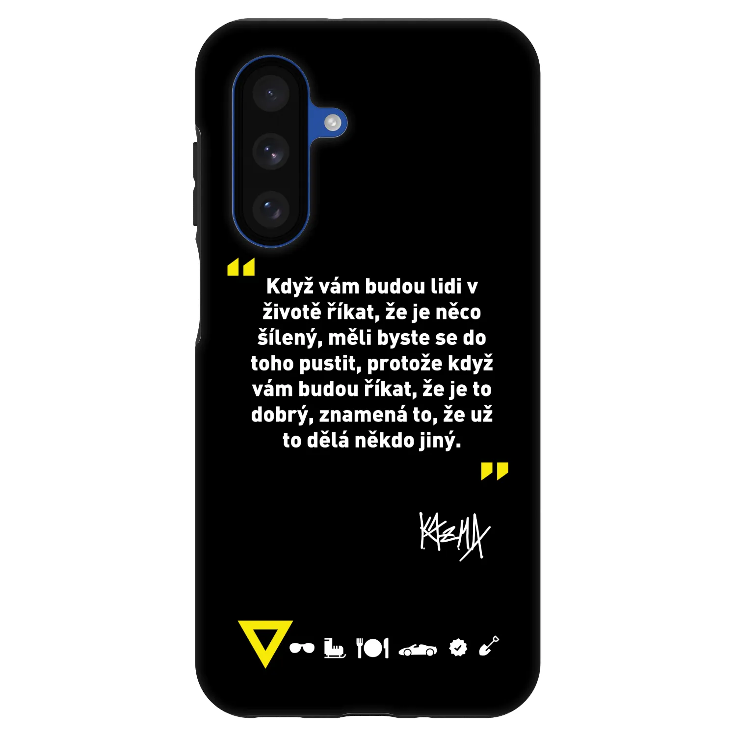 Picasee Fashion Case pre Samsung Galaxy A17 5G - Kazma - MĚLI BYSTE SE DO TOHO PUSTIT