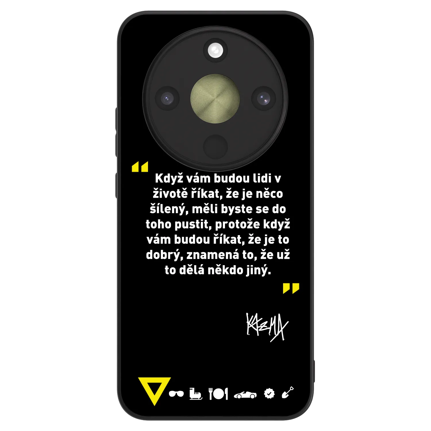 Picasee ULTIMATE CASE pro Honor Magic8 Lite 5G - Kazma - MĚLI BYSTE SE DO TOHO PUSTIT