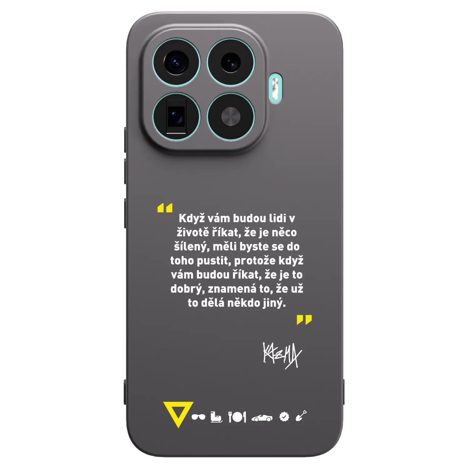 Picasee silikónový čierny obal pre Xiaomi 17T Pro - Kazma - MĚLI BYSTE SE DO TOHO PUSTIT