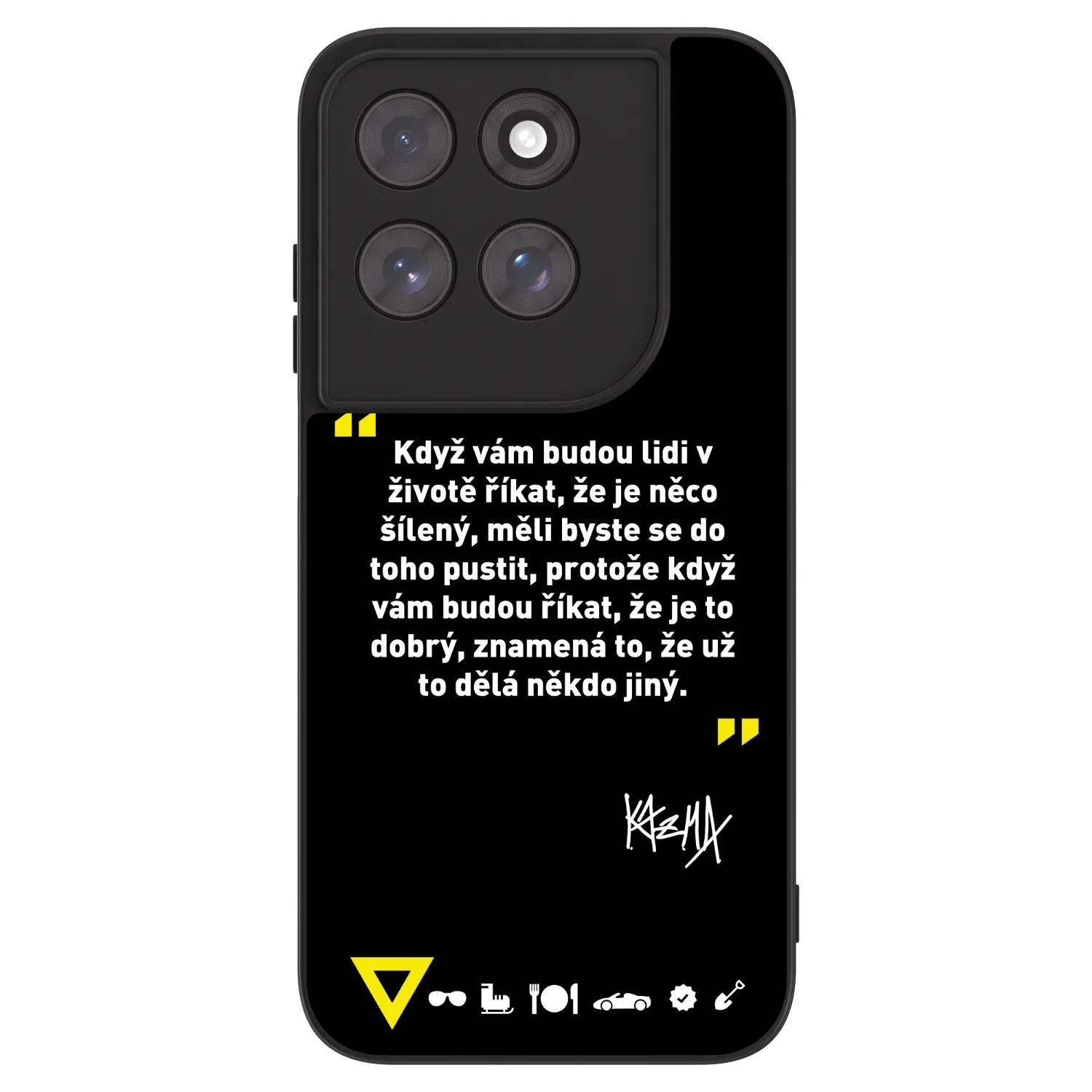 Picasee ULTIMATE CASE pro Motorola Moto G77 - Kazma - MĚLI BYSTE SE DO TOHO PUSTIT