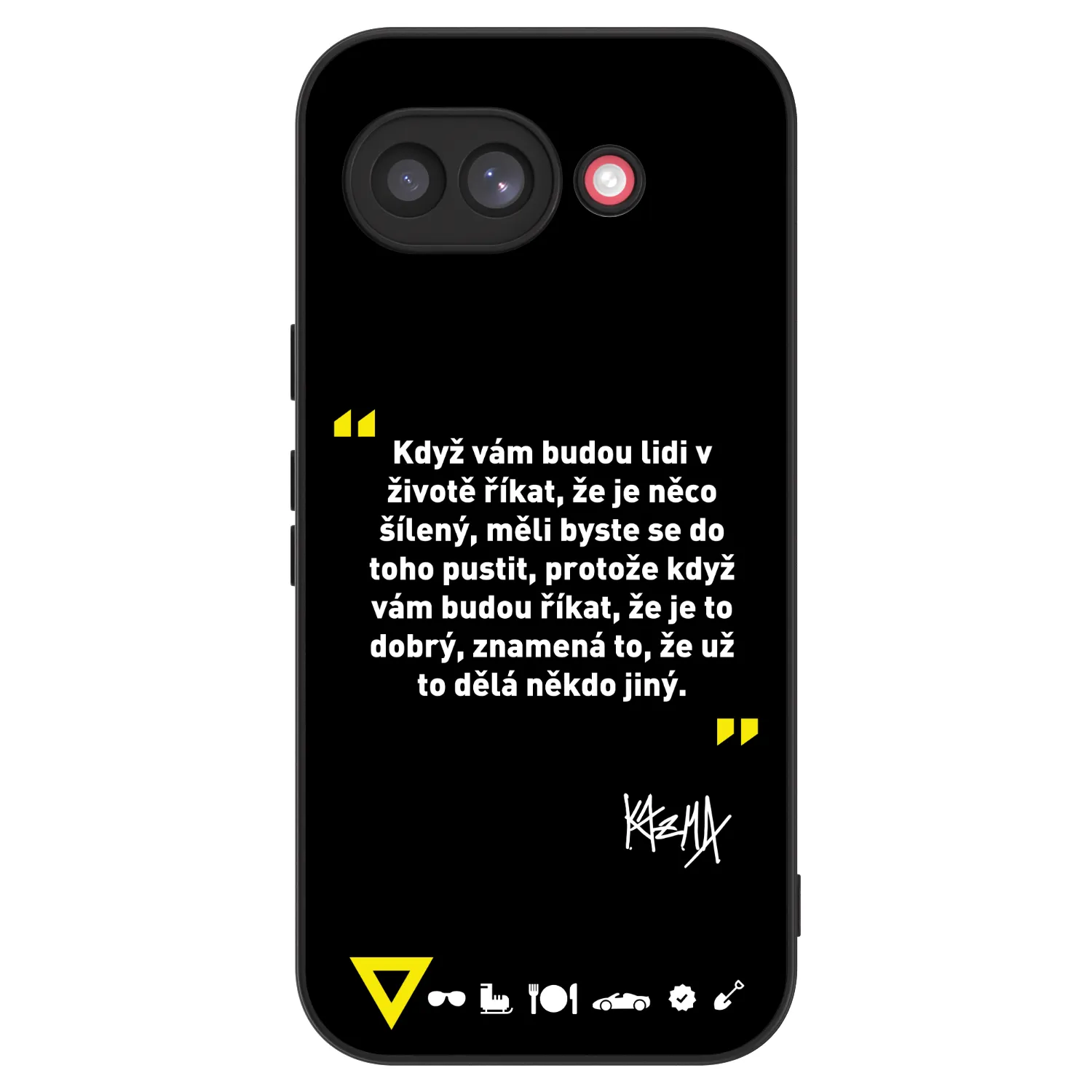Picasee ULTIMATE CASE pro Google Pixel 10a - Kazma - MĚLI BYSTE SE DO TOHO PUSTIT