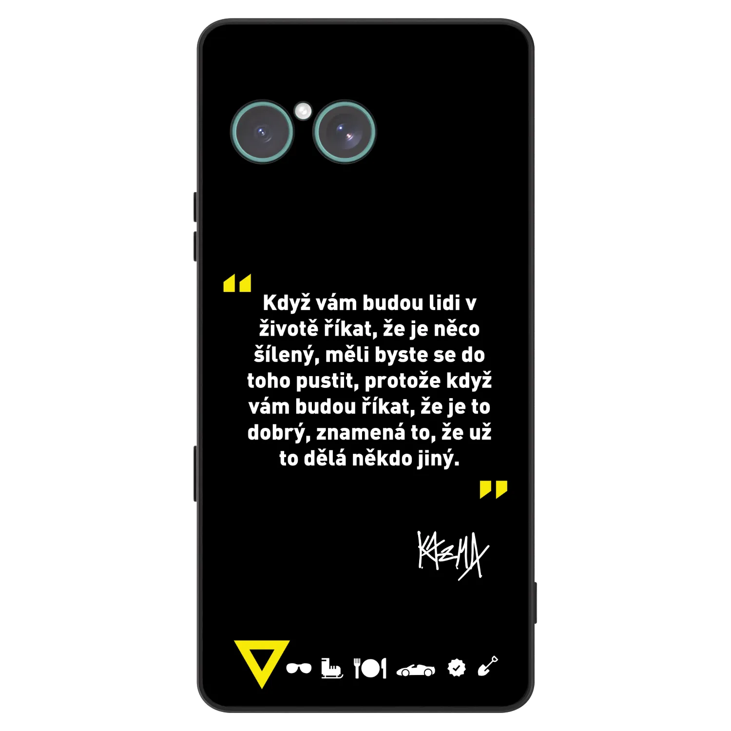 Picasee ULTIMATE CASE pro Sony Xperia 10 VII - Kazma - MĚLI BYSTE SE DO TOHO PUSTIT