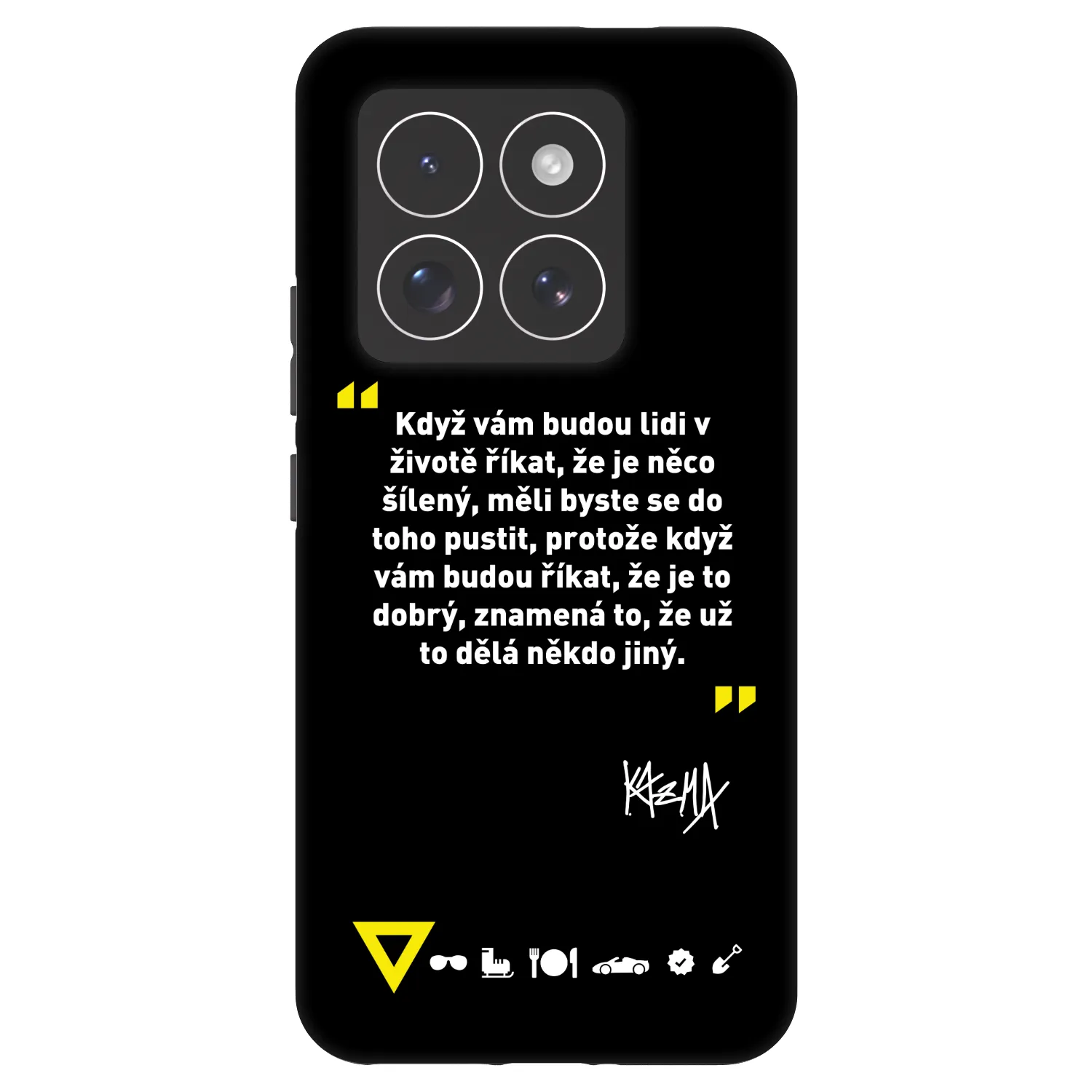 Picasee Fashion Case pre Xiaomi 14 Pro - Kazma - MĚLI BYSTE SE DO TOHO PUSTIT