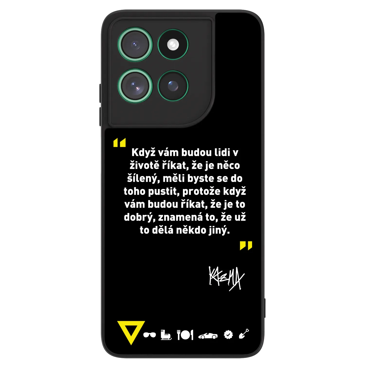 Picasee ULTIMATE CASE pro Motorola Moto G57 Power - Kazma - MĚLI BYSTE SE DO TOHO PUSTIT