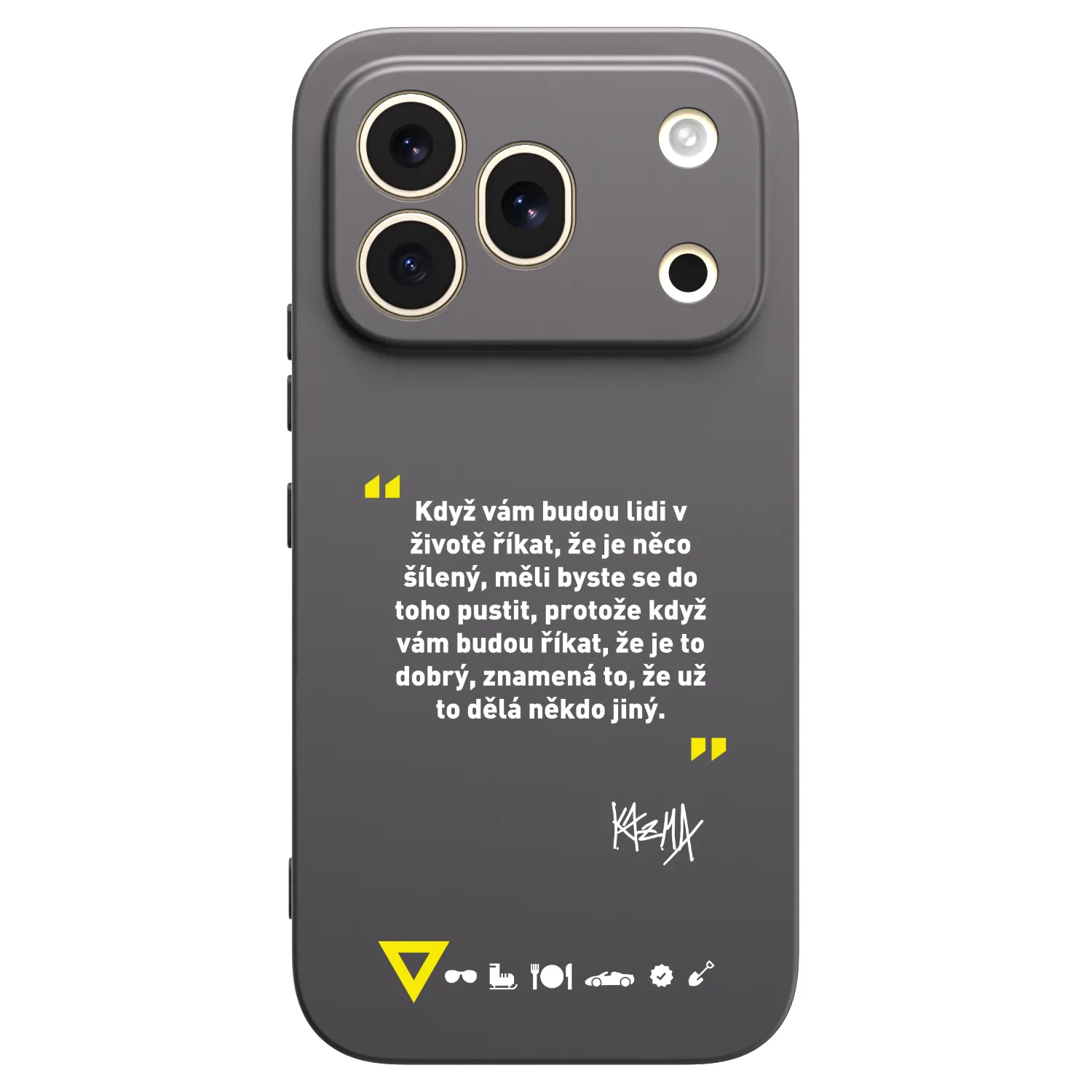 Picasee silikónový čierny obal pre Honor 600 Pro - Kazma - MĚLI BYSTE SE DO TOHO PUSTIT