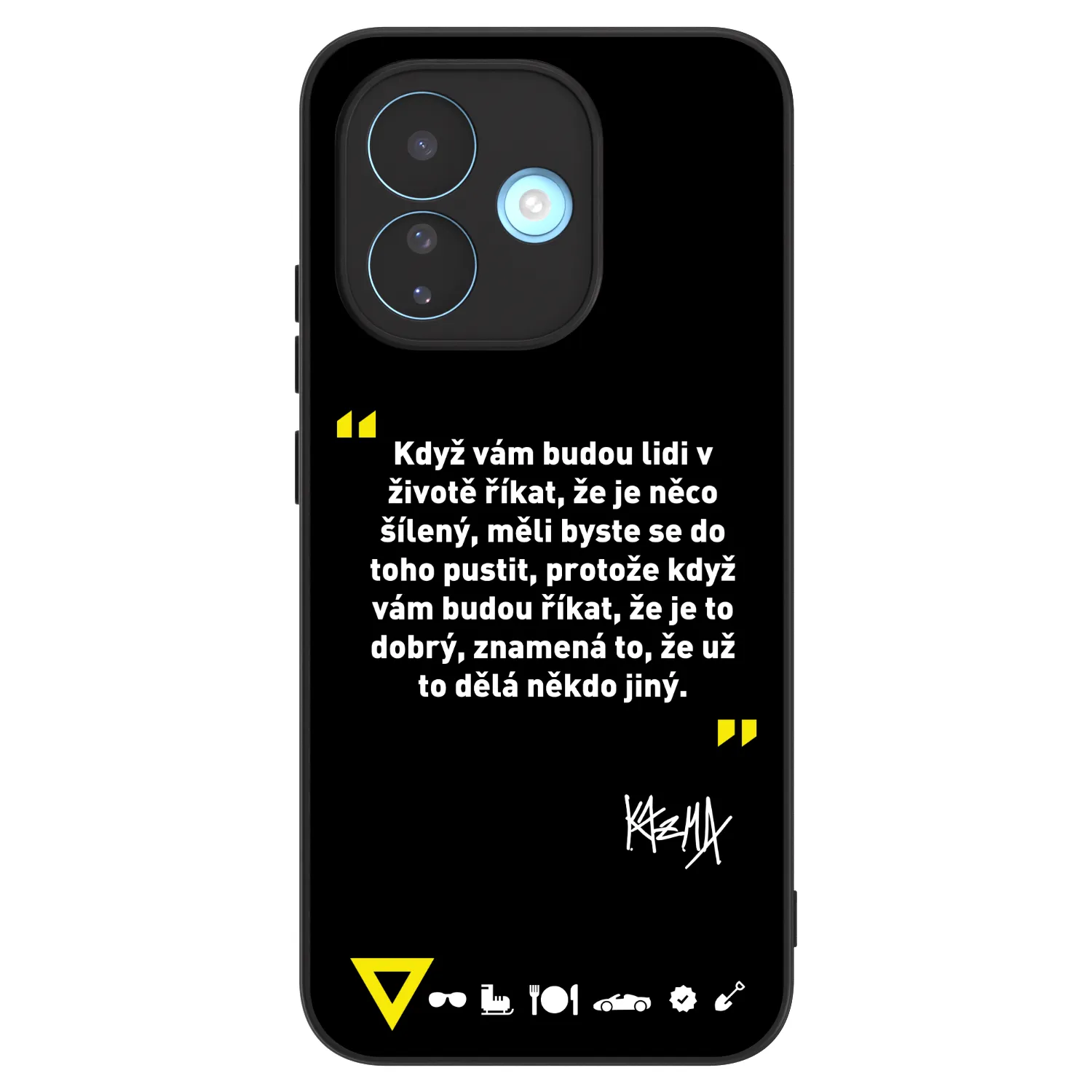 Picasee ULTIMATE CASE pro Xiaomi Redmi Note 17 Pro 5G - Kazma - MĚLI BYSTE SE DO TOHO PUSTIT