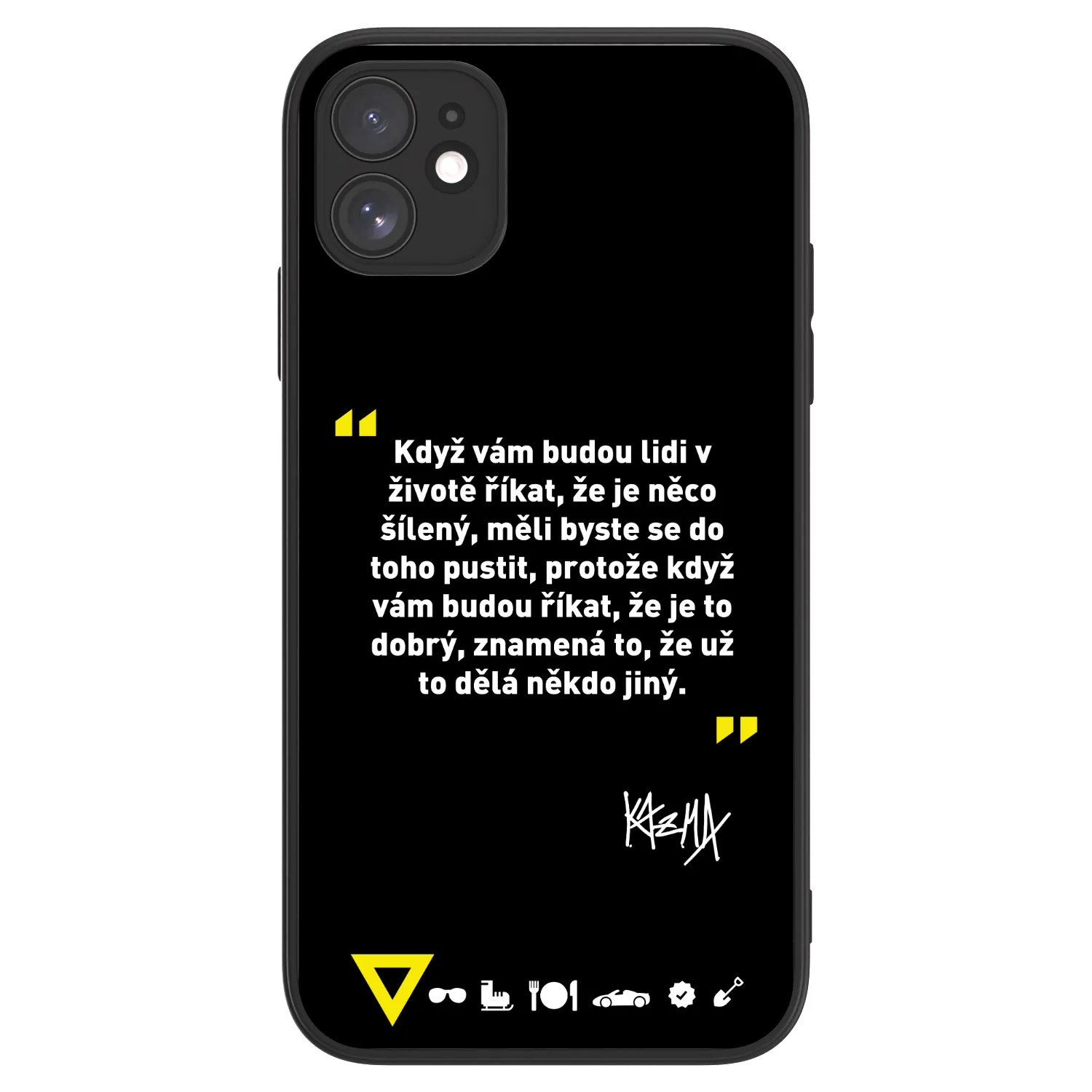 Picasee ULTIMATE CASE pro Apple iPhone 11 - Kazma - MĚLI BYSTE SE DO TOHO PUSTIT