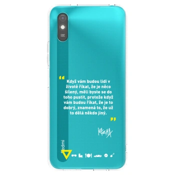 Picasee silikónový čierny obal pre Xiaomi Redmi 9A - Kazma - MĚLI BYSTE SE DO TOHO PUSTIT
