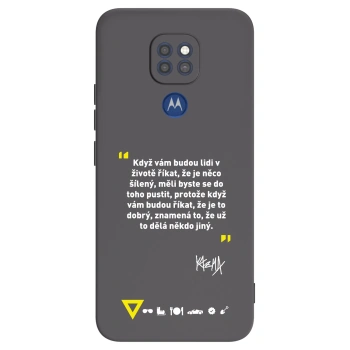 Obal pre Motorola Moto G9 Play - Kazma - MĚLI BYSTE SE DO TOHO PUSTIT