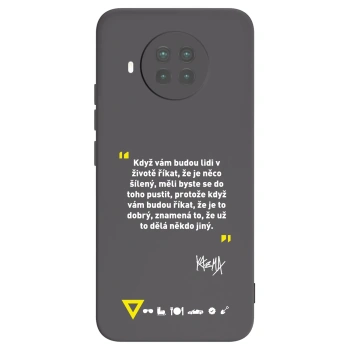 Picasee silikónový čierny obal pre Xiaomi Mi 10T Lite - Kazma - MĚLI BYSTE SE DO TOHO PUSTIT