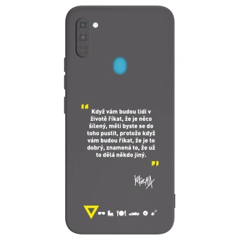 Obal pre Samsung Galaxy M11 - Kazma - MĚLI BYSTE SE DO TOHO PUSTIT