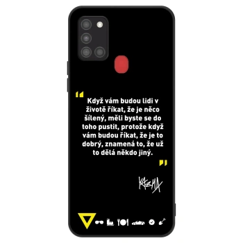 Obal pre Samsung Galaxy A21s - Kazma - MĚLI BYSTE SE DO TOHO PUSTIT