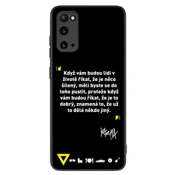 Obal pre Samsung Galaxy S20 G980F - Kazma - MĚLI BYSTE SE DO TOHO PUSTIT