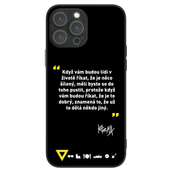 Picasee ULTIMATE CASE pro Apple iPhone 13 Pro Max - Kazma - MĚLI BYSTE SE DO TOHO PUSTIT