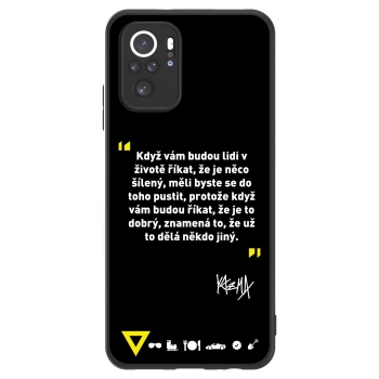 Obal pre Xiaomi Redmi Note 10S - Kazma - MĚLI BYSTE SE DO TOHO PUSTIT