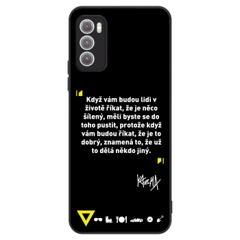 Obal pre Motorola Moto G60 - Kazma - MĚLI BYSTE SE DO TOHO PUSTIT