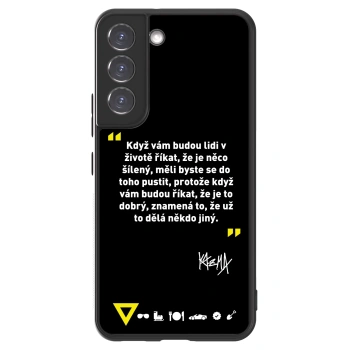 Picasee ULTIMATE CASE pro Samsung Galaxy S22 5G - Kazma - MĚLI BYSTE SE DO TOHO PUSTIT