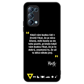 Obal pre OPPO Reno 5 5G - Kazma - MĚLI BYSTE SE DO TOHO PUSTIT