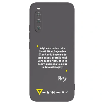 Obal pre Sony Xperia 10 IV 5G - Kazma - MĚLI BYSTE SE DO TOHO PUSTIT