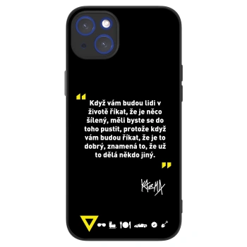 Picasee ULTIMATE CASE pro Apple iPhone 14 Plus - Kazma - MĚLI BYSTE SE DO TOHO PUSTIT