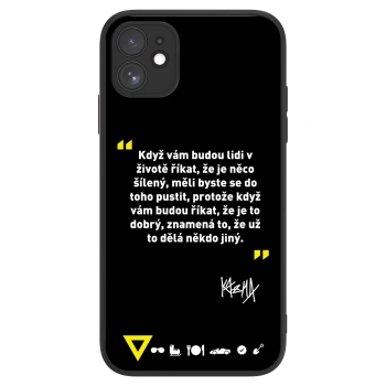 Picasee ULTIMATE CASE MagSafe pro Apple iPhone 11 - Kazma - MĚLI BYSTE SE DO TOHO PUSTIT