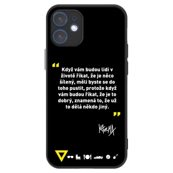Picasee ULTIMATE CASE MagSafe pro Apple iPhone 12 mini - Kazma - MĚLI BYSTE SE DO TOHO PUSTIT