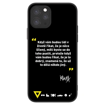 Picasee ULTIMATE CASE MagSafe pro Apple iPhone 11 Pro - Kazma - MĚLI BYSTE SE DO TOHO PUSTIT