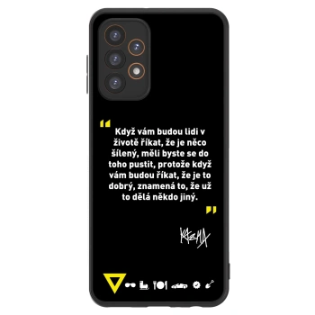 Picasee ULTIMATE CASE pro Samsung Galaxy A23 A235F 4G - Kazma - MĚLI BYSTE SE DO TOHO PUSTIT