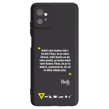 Obal pre Motorola Moto G32 - Kazma - MĚLI BYSTE SE DO TOHO PUSTIT