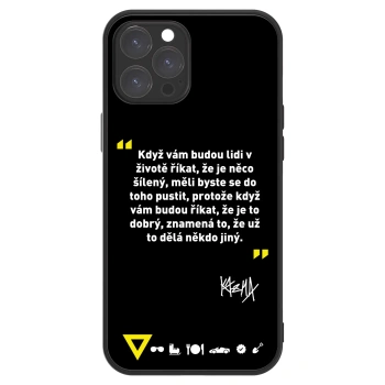 Picasee ULTIMATE CASE MagSafe pro Apple iPhone 12 Pro Max - Kazma - MĚLI BYSTE SE DO TOHO PUSTIT