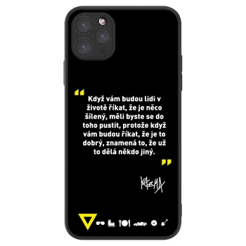 Picasee ULTIMATE CASE MagSafe pro Apple iPhone 11 Pro Max - Kazma - MĚLI BYSTE SE DO TOHO PUSTIT