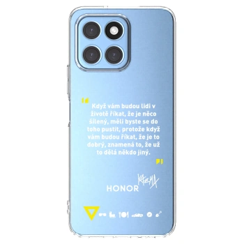 Picasee silikónový prehľadný obal pre Honor X6 - Kazma - MĚLI BYSTE SE DO TOHO PUSTIT