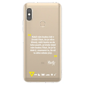 Obal pre Xiaomi Redmi Note 5 Global - Kazma - MĚLI BYSTE SE DO TOHO PUSTIT