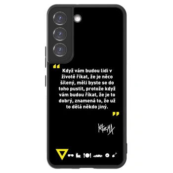 Picasee ULTIMATE CASE PowerShare pro Samsung Galaxy S22 5G - Kazma - MĚLI BYSTE SE DO TOHO PUSTIT