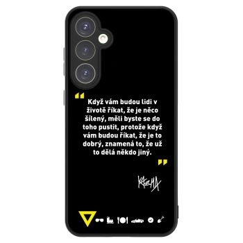 Picasee ULTIMATE CASE pro Samsung Galaxy S23 FE S711B - Kazma - MĚLI BYSTE SE DO TOHO PUSTIT