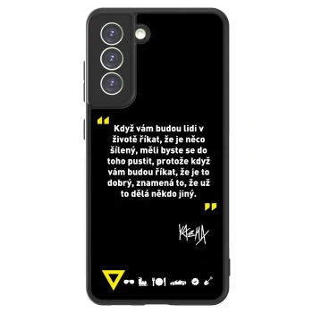 Picasee ULTIMATE CASE PowerShare pro Samsung Galaxy S21 FE 5G - Kazma - MĚLI BYSTE SE DO TOHO PUSTIT