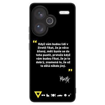 Picasee ULTIMATE CASE pro Xiaomi Redmi Note 13 Pro+ 5G - Kazma - MĚLI BYSTE SE DO TOHO PUSTIT