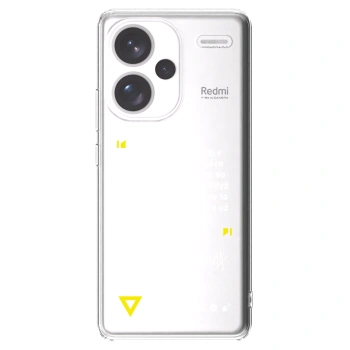 Picasee silikónový prehľadný obal pre Xiaomi Redmi Note 13 Pro+ 5G - Kazma - MĚLI BYSTE SE DO TOHO PUSTIT