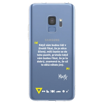 Obal pre Samsung Galaxy S9 G960F - Kazma - MĚLI BYSTE SE DO TOHO PUSTIT