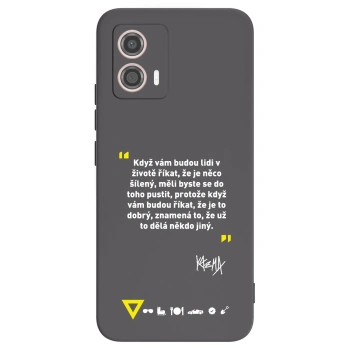 Obal pre Motorola Moto G53 5G - Kazma - MĚLI BYSTE SE DO TOHO PUSTIT