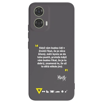 Obal pre Motorola Moto G24 - Kazma - MĚLI BYSTE SE DO TOHO PUSTIT