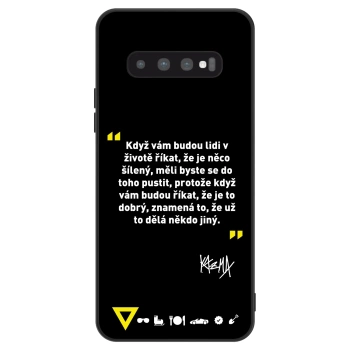 Obal pre Samsung Galaxy S10 Plus G975 - Kazma - MĚLI BYSTE SE DO TOHO PUSTIT