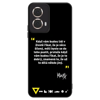Obal pre Motorola Moto G85 - Kazma - MĚLI BYSTE SE DO TOHO PUSTIT