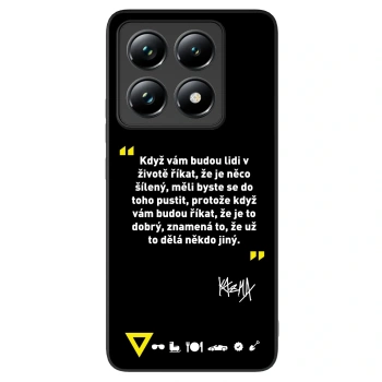 Picasee ULTIMATE CASE pro Xiaomi 14T Pro - Kazma - MĚLI BYSTE SE DO TOHO PUSTIT