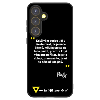 Picasee ULTIMATE CASE PowerShare pro Samsung Galaxy S24 FE S721B - Kazma - MĚLI BYSTE SE DO TOHO PUSTIT
