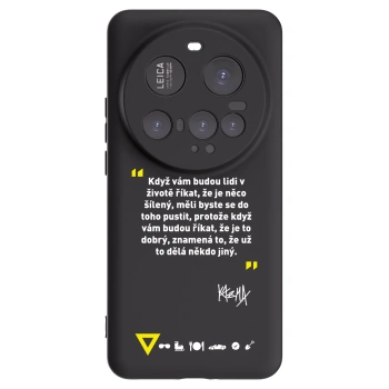 Picasee silikónový čierny obal pre Xiaomi 15 Ultra - Kazma - MĚLI BYSTE SE DO TOHO PUSTIT