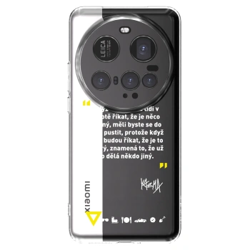 Picasee silikónový prehľadný obal pre Xiaomi 15 Ultra - Kazma - MĚLI BYSTE SE DO TOHO PUSTIT
