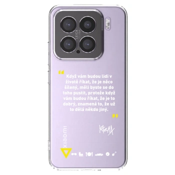 Picasee silikónový prehľadný obal pre Xiaomi 15 - Kazma - MĚLI BYSTE SE DO TOHO PUSTIT