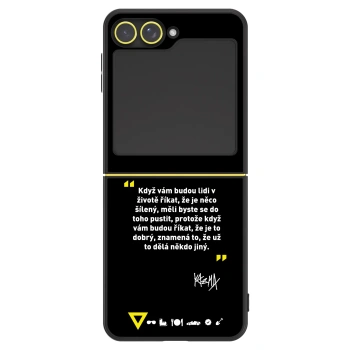 Obal pre Samsung Galaxy Z Flip6 5G - Kazma - MĚLI BYSTE SE DO TOHO PUSTIT